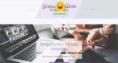 Desktop Screenshot of grueneacreswebdesign.com